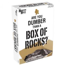 University Games UNV01409 Are You Dumber than a Box of Rocks Game