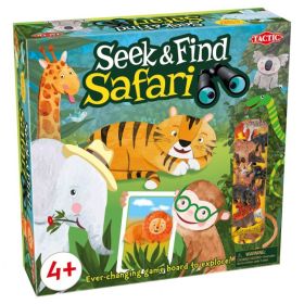 Tactic USA TAC56766 Seek & Find - Safari Board Game
