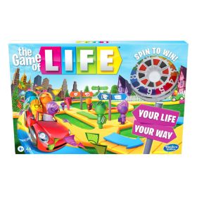 Hasbro HSBF0800 The Game of Life Board Game for 2-4 Players