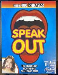Hasbro HSBE7662 Speak Out Board Game