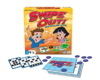 R & R Games 964 Swipe Out Board Game - Age 7 Plus