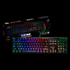 Digifast LK32 Digifast LK32 Mechanical RGB Gaming Keyboard&#44; Optical Linear Switches 100 million durability&#44; Water-Resistant Design