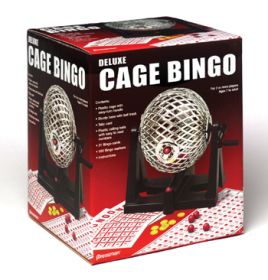 Pressman Toys PRE320706 Economy Plastic Cage Bingo