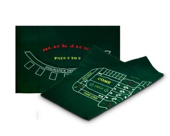 Sunnywood 3546 Blackjack and craps table layout