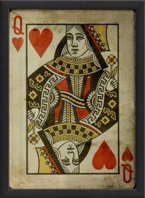 Artwork Factory 17161 EB Queen of Hearts Framed Print